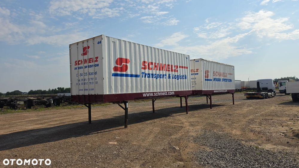 Krone 8.500zł netto KONTENER/FIRANKA 7.80x2.65M BDF  GARAŻ MAGAZYN ZAMYKANY DRZWIAMI MOŻLIWOŚĆ TRANSPORT - 2