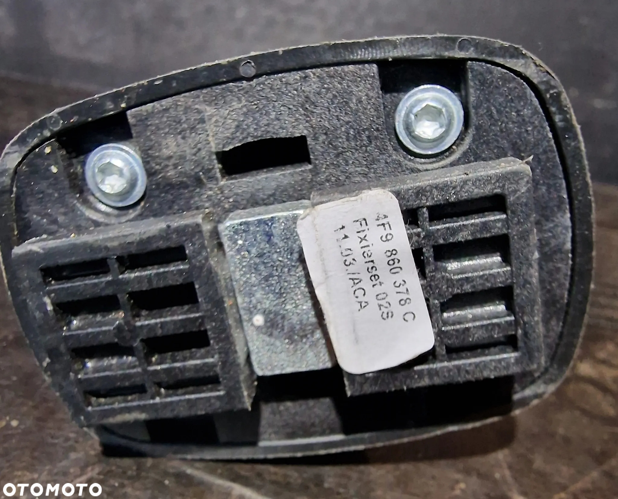 TAŚMA PRZEGRODA BAGAŻNIKA 4F9860378C AUDI A6 C6 KOMBI - 5