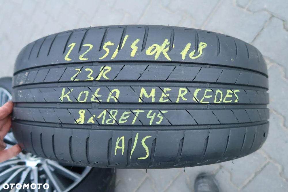 Koła Letnie Mercedes A klasa CLA B klasa 225/40r18 Bridgestone - 14