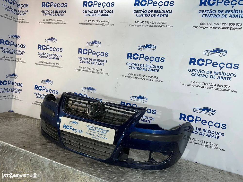 .Parachoques Frente Frontal Original VW Volkswagen Polo MK4 9N 9N2 9N3 Facelift 2005 - 2010 - 3