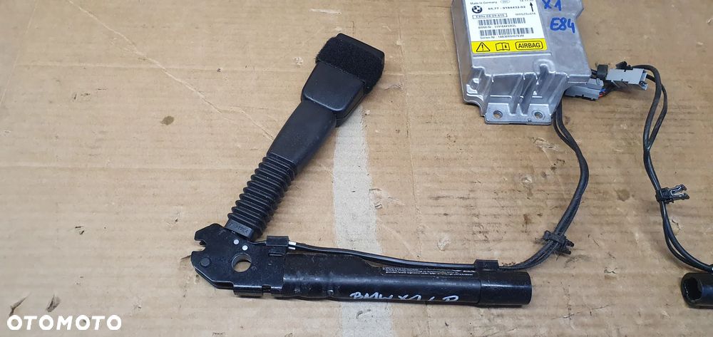 Zestaw poduszek AIRBAG pasy poduszki sensor napinacze BMW X1 E84 Lift - 8