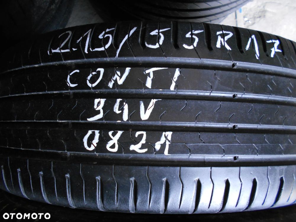 OPONY 215/55R17 CONTINENTAL CONTI ECO CONTACT 5 DOT 0821 7MM - 2