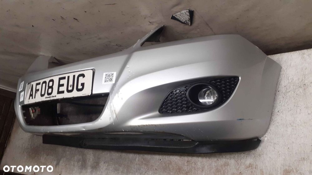 } ZDERZAK PRZÓD PRZEDNI DO OPEL ZAFIRA B 2 II LIFT FL Z157 Z176 SREBRNY HALOGENY  DO MALOWANIA !!! - 3