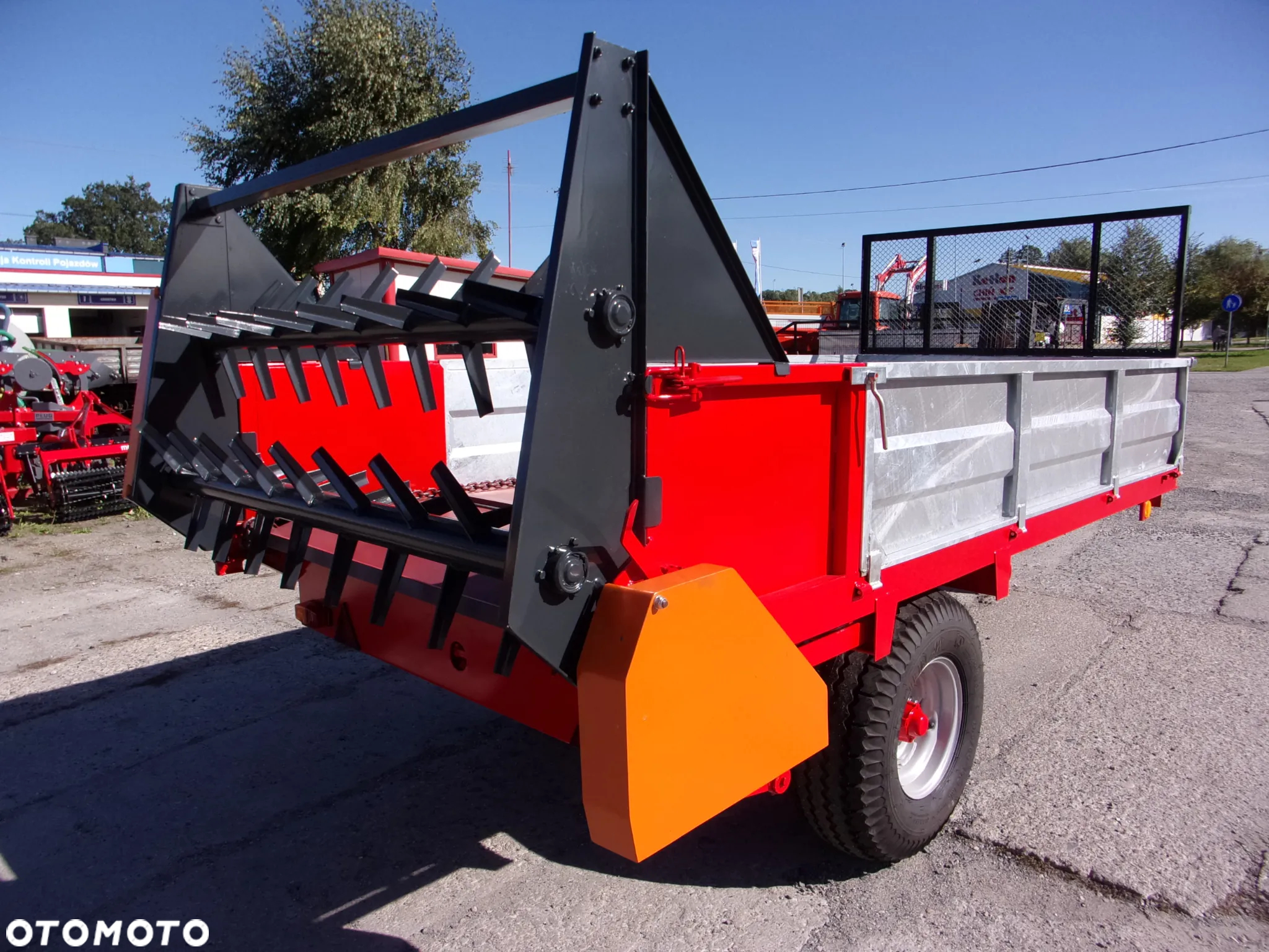 Inny Rozrzutnik obornika IGAMET N255 3,5 tony, Rostalski 4,0 tony, Jol-Met 4,5 tony, Metal-Fach 6 Ton, Carna Białostocka, Pronar, Roltrans - 4