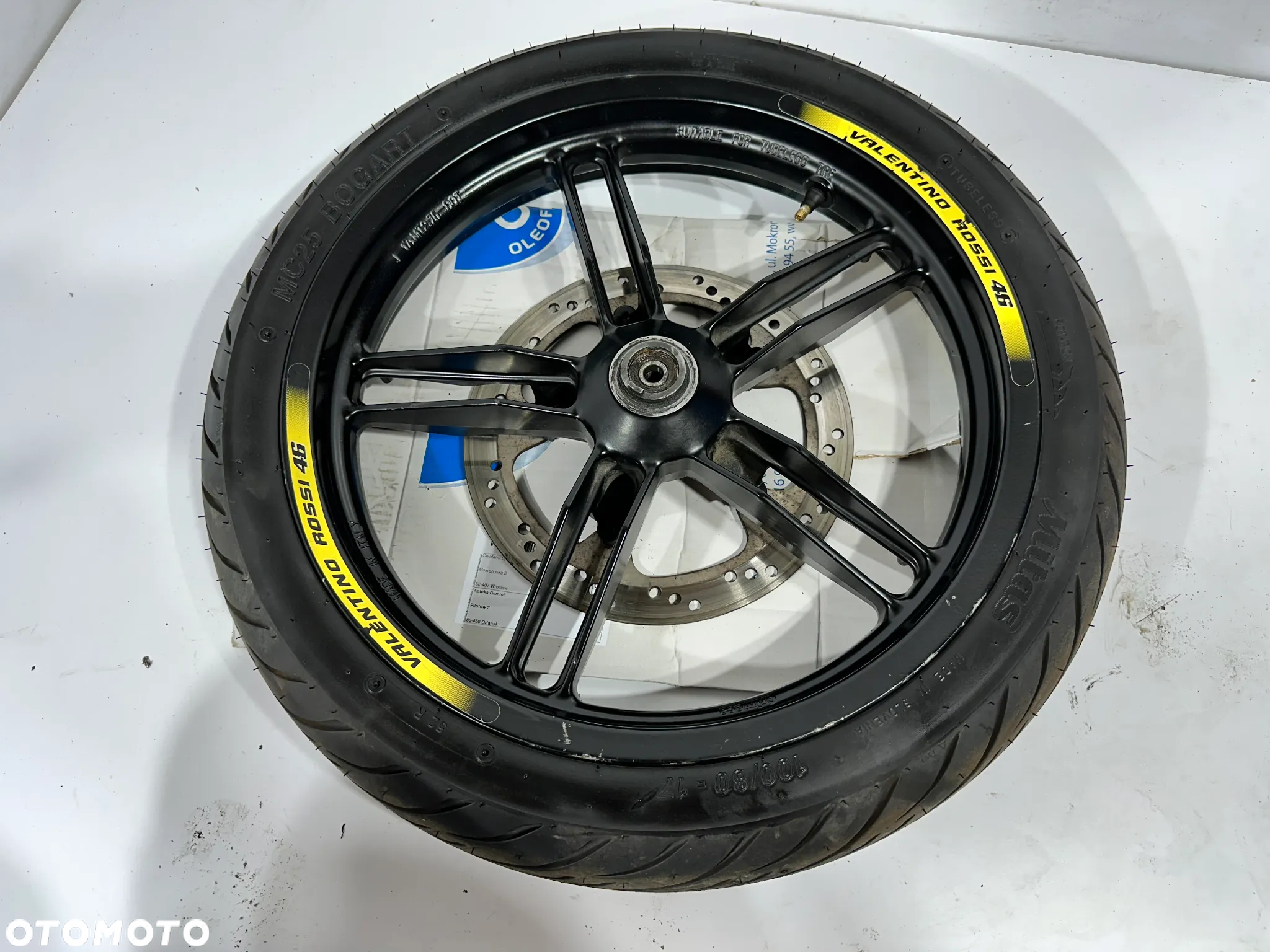 Felga PRZÓD Yamaha TZR 50 05-14R 100-80-17 - 4