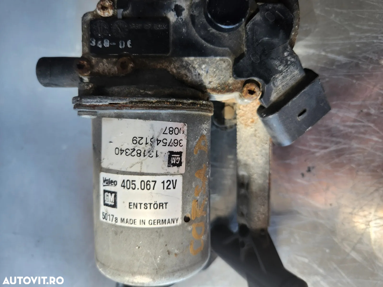 Ansamblu Motoras Stergatoare Opel Corsa D Volan Stanga Europa - Dezmembrari Arad - 5