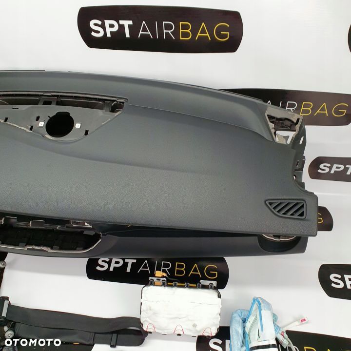 ALFA ROMEO STELVIO DESKA ROZDZIELCZA KONSOLA KOKPIT PULPIT PODUSZKI AIRBAG AIR BAG PASY KIT SET - 4