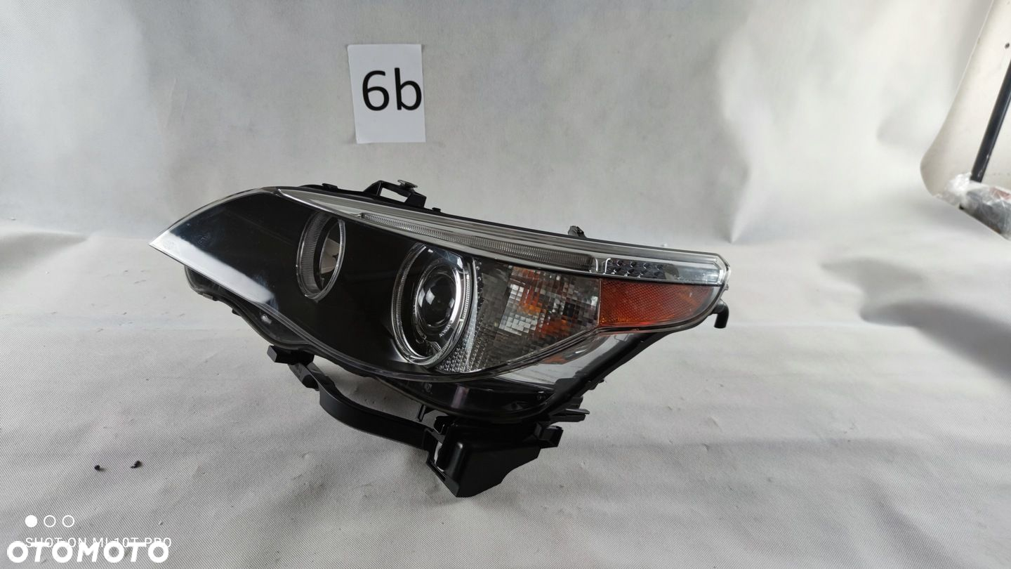 BMW E60 E61 XENON SKRĘTNY LEWY DYNAMIC USA LAMPA - 3