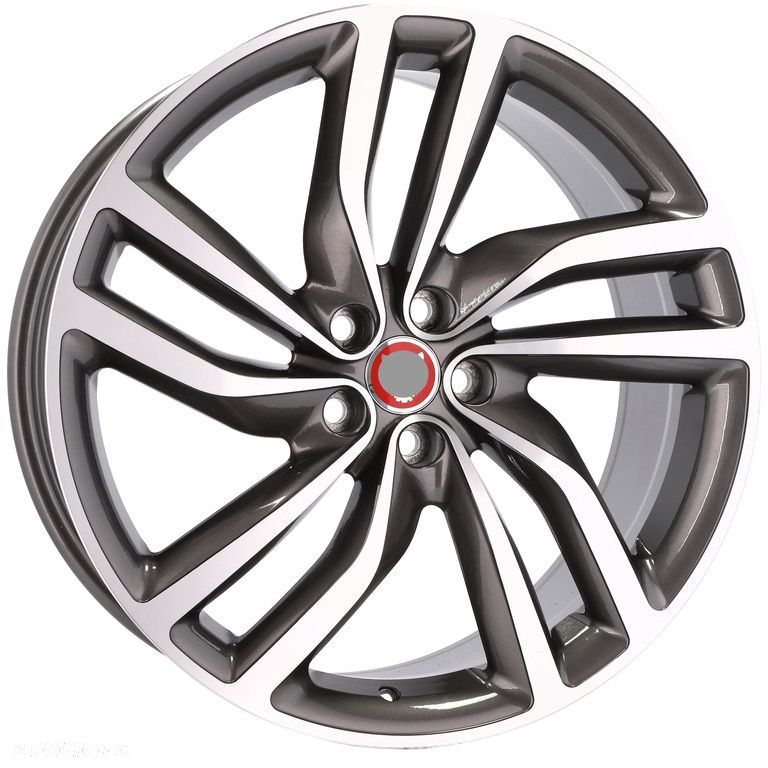 4x Felgi 20 m.in. do JAGUAR E-PACE F-PACE XF XJ VOLVO S60 V60 V70 V90 XC40 XC60 XC90 - HE721 (A394) - 8