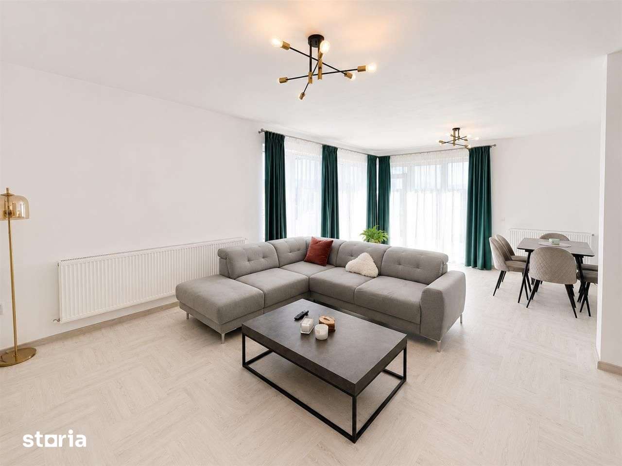Penthouse mobilat, utilat | 95 mp utili | 2 terase | Parcare inclusa — fotografia 3