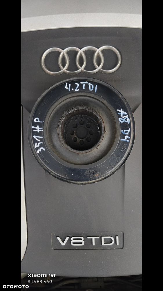 Koło pasowe wału Audi A8 D4 4.2 TDI Porsche Q7 VW 381HP 351HP PS KM korbowego - 9