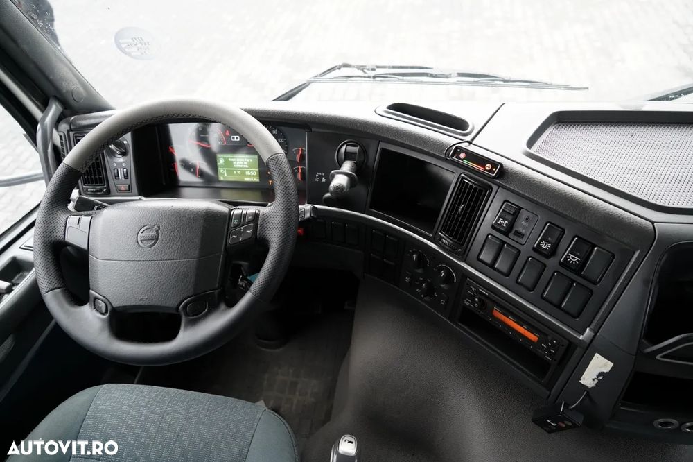Volvo FMX 380 / 6x4 / BASCULATOR + HDS HMF 1820 K2 / HYDRODOLTA / RADIOCOMANDĂ / GRAPPA / ROTATOR / - 34