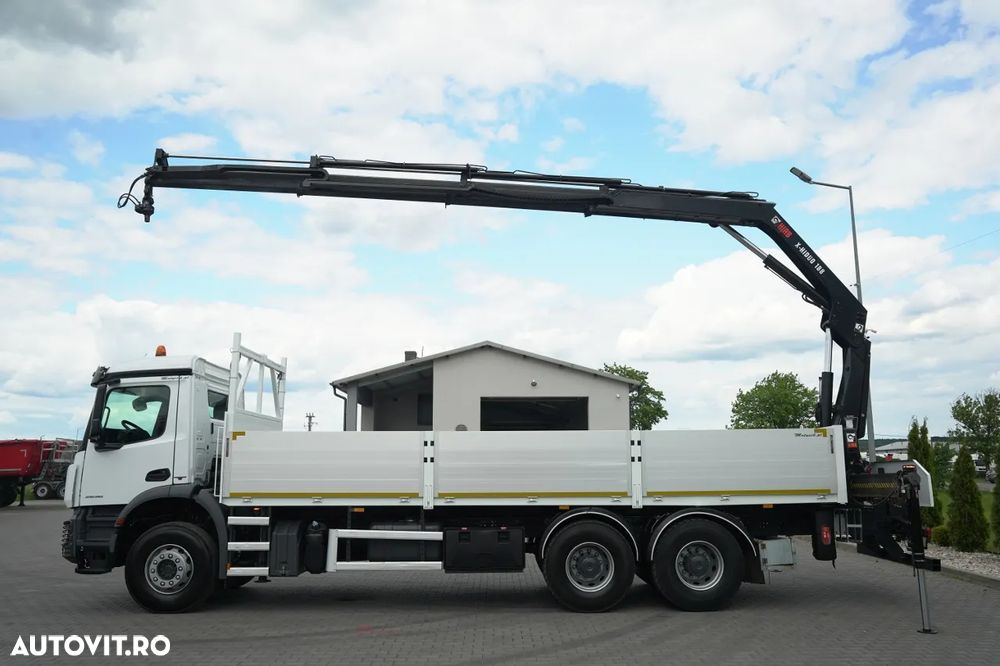 Mercedes-Benz AROCS 2636 / 6x4 / 7.6 M LIVRARE + HIAB 188 B-3 HDS / PODEA RESISTENTĂ / RADIOCOMANDĂ / ROTATOARE / EURO 6 - 3