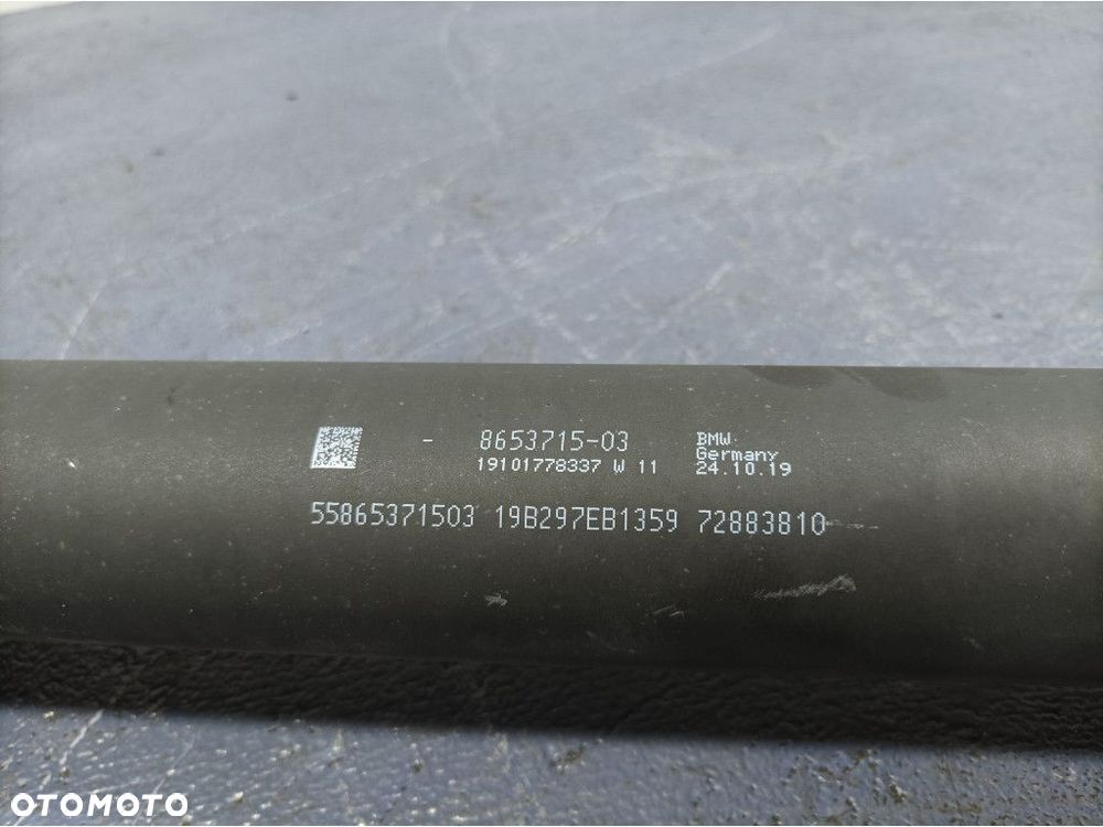 BMW 5 G30 G31 3.0 D 265 KM WAŁ NAPĘDOWY XDRIVE 8653715 - 9