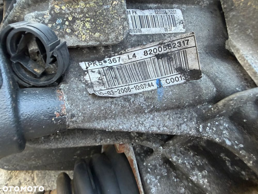 Master II Movano 2,5 DCI 04-06r skrzynia biegów PK5367 - 6