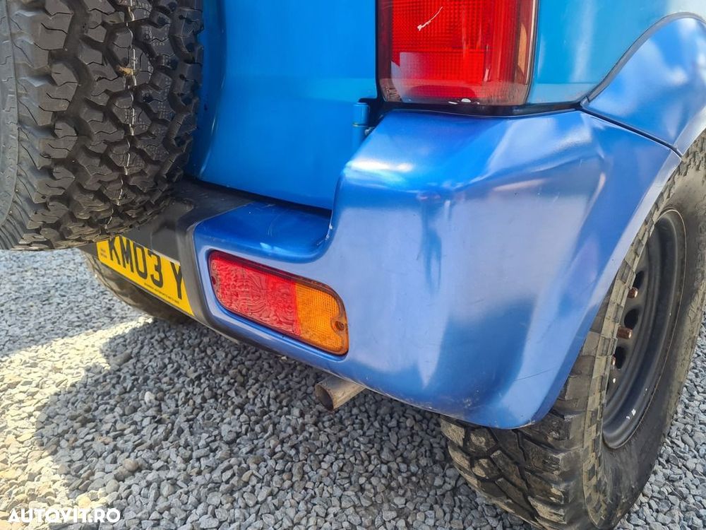 Bara spate Suzuki Jimny 1998 - 2005 SUV 2 Usi Cyprus blue Z2j (1260) - 4