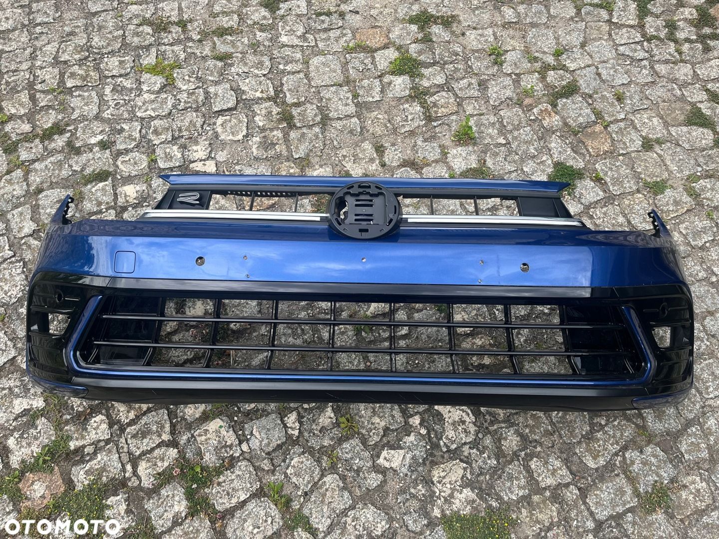 VW POLO ZDERZAK PRZEDNI 2022- PRZÓD PDC KRATKI 2G R-LINE SPOILER GRILL - 1