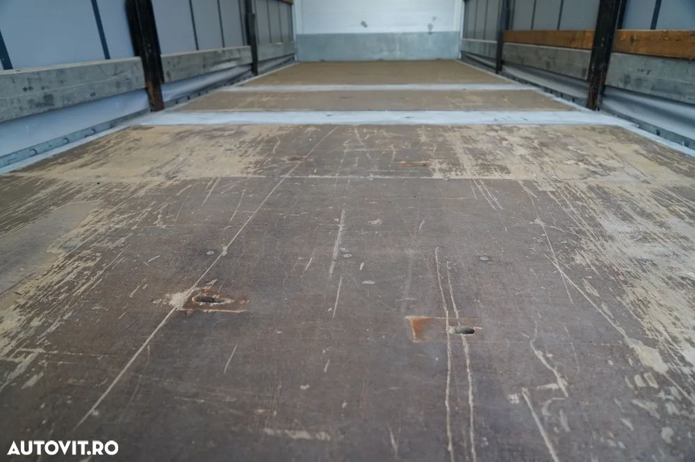 Scania S 450 / CORTINĂ 7,7 M / 60 M3 / SOLO / 6X2 / AXĂ RIDICATĂ / 2019 / - 16