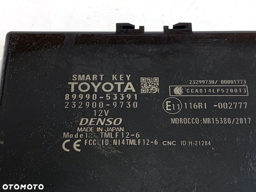 MODUŁ SMART KEY  LEXUS IS III (_E3_) 2013 - 2022 300h (AVE30_) 133 kW [181 KM] Hybryda silnik - 4