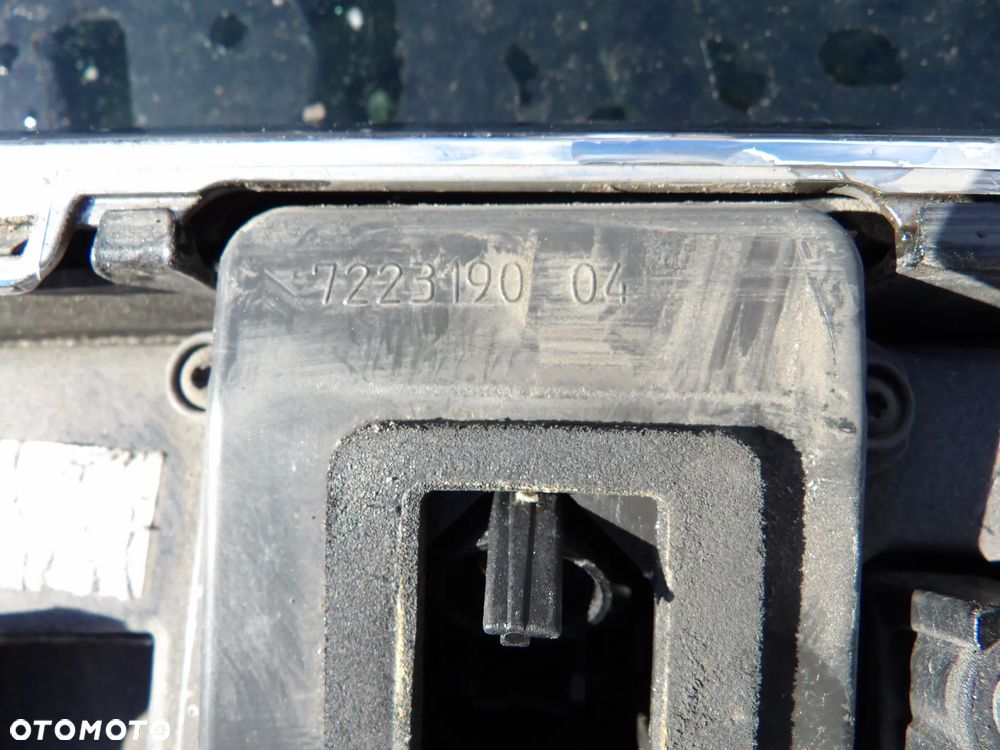 BMW - F07 5GT - LISTWA - BLENDA KLAPY BAGAŻNIKA - KAMERA - 7211167  7223190 - 3