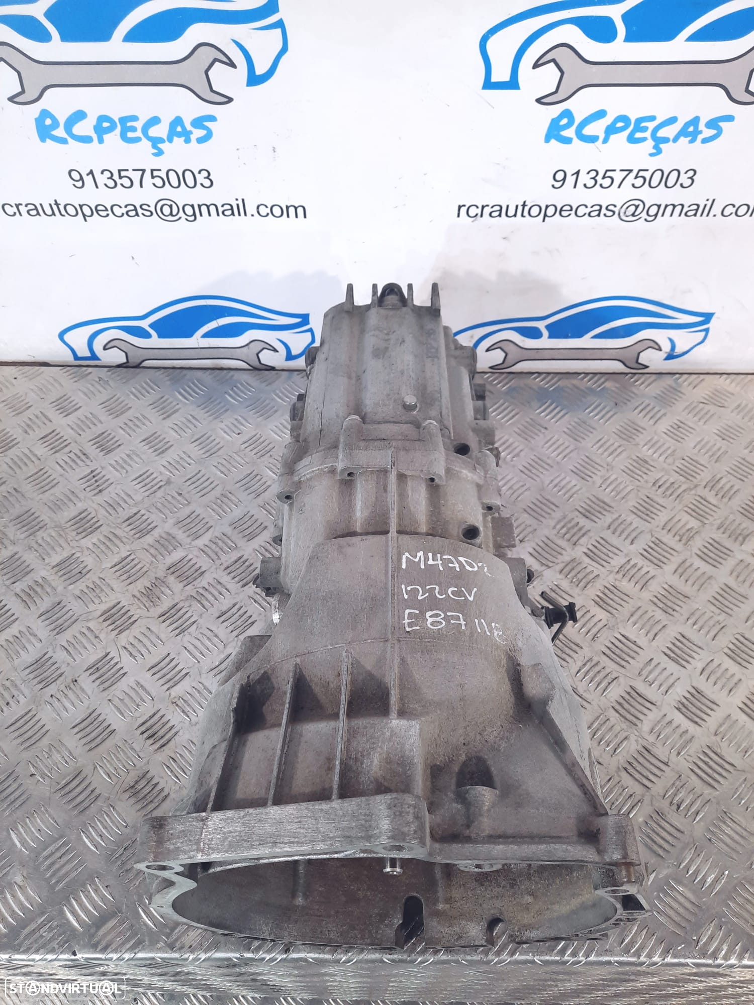 .CAIXA VELOCIDADES MANUAL BMW SERIE 1 E81 118D 2.0D 16V 122CV M47D20 204D4 BEO 23007545386 7545386 GS6-37DZ-TBEO GS637DZ TBEO - 7