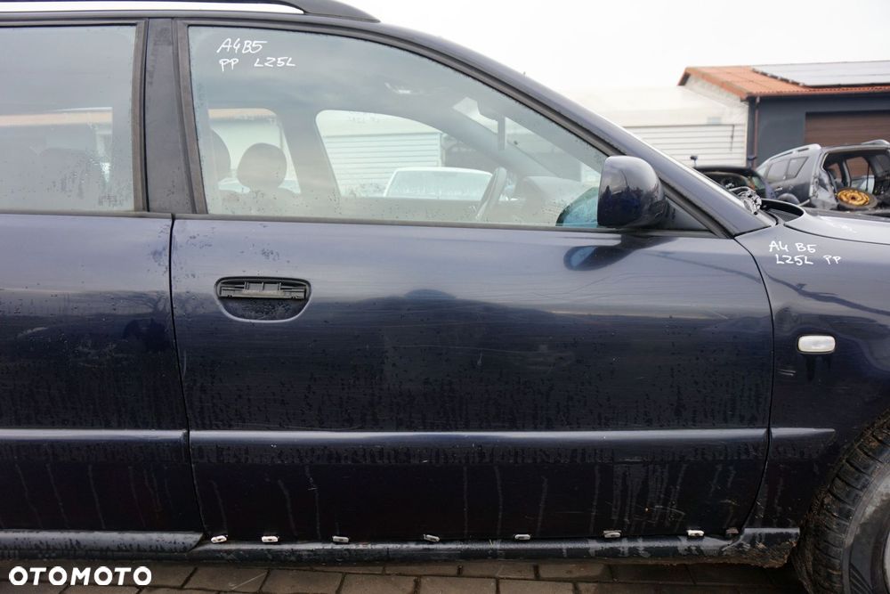 DRZWI PRZEDNIE PRAWE A4 B5 KOMBI LZ5L  GRANATOWY AUDI 1994-2001 - 1