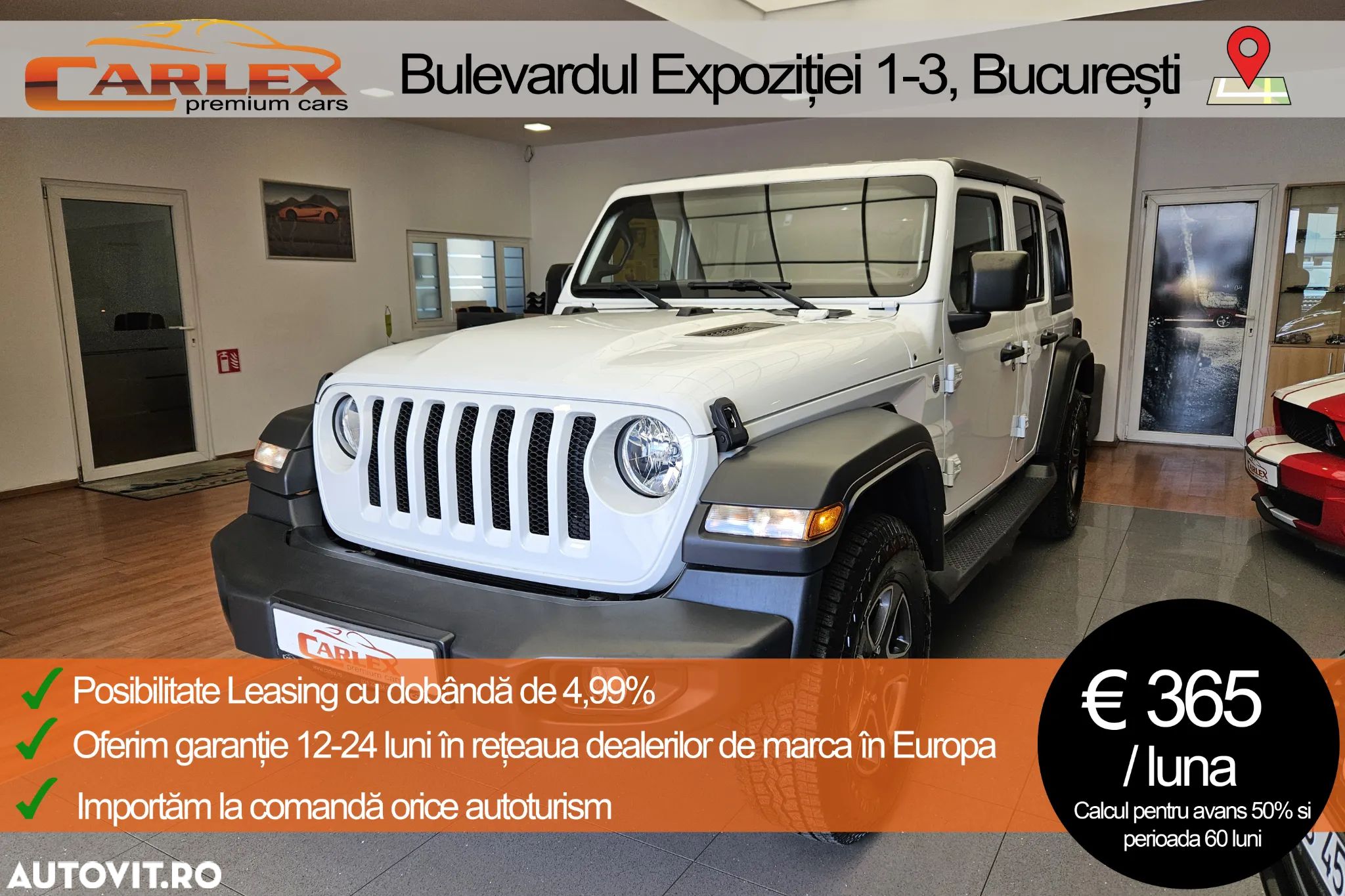 Jeep Wrangler Unlimited 2.2 CRDi AWD Automatik Sport - 1