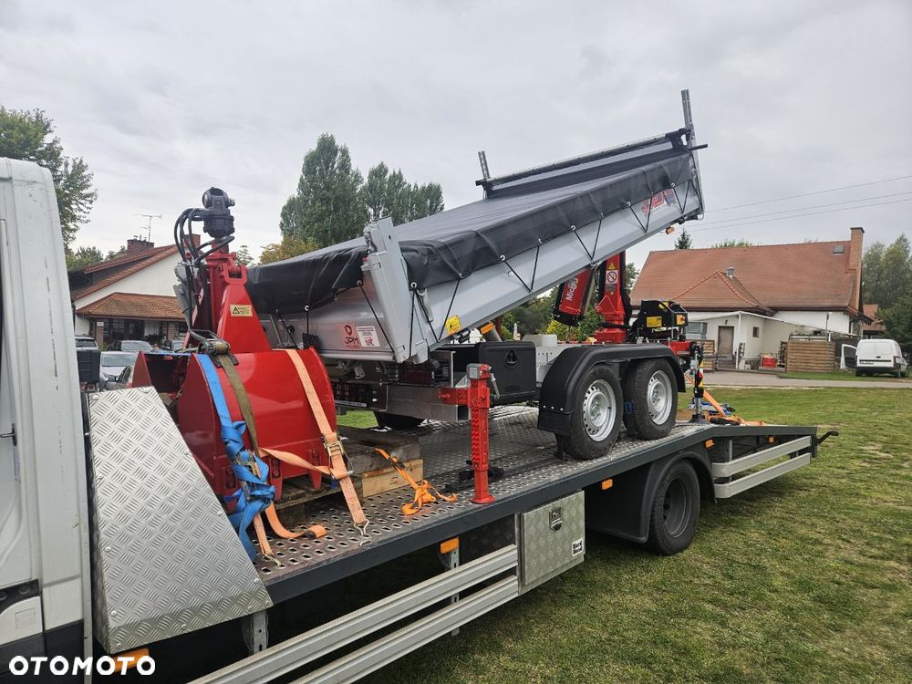Iveco Przyczepa 2,7-3,5t z HDS, żuraw + wywrotka - 23