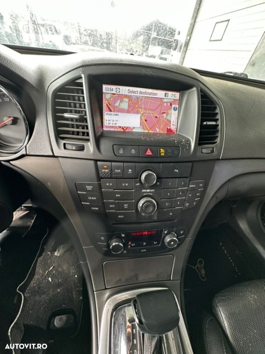 opel insignia 2010 20d ecotec 118kw Motor A20DTH cilindree 1956 cmc euro 5 cutie automata hidramata aisin Scaune piele încălzite și ventilate GPS navigație kit airbaguri - 4