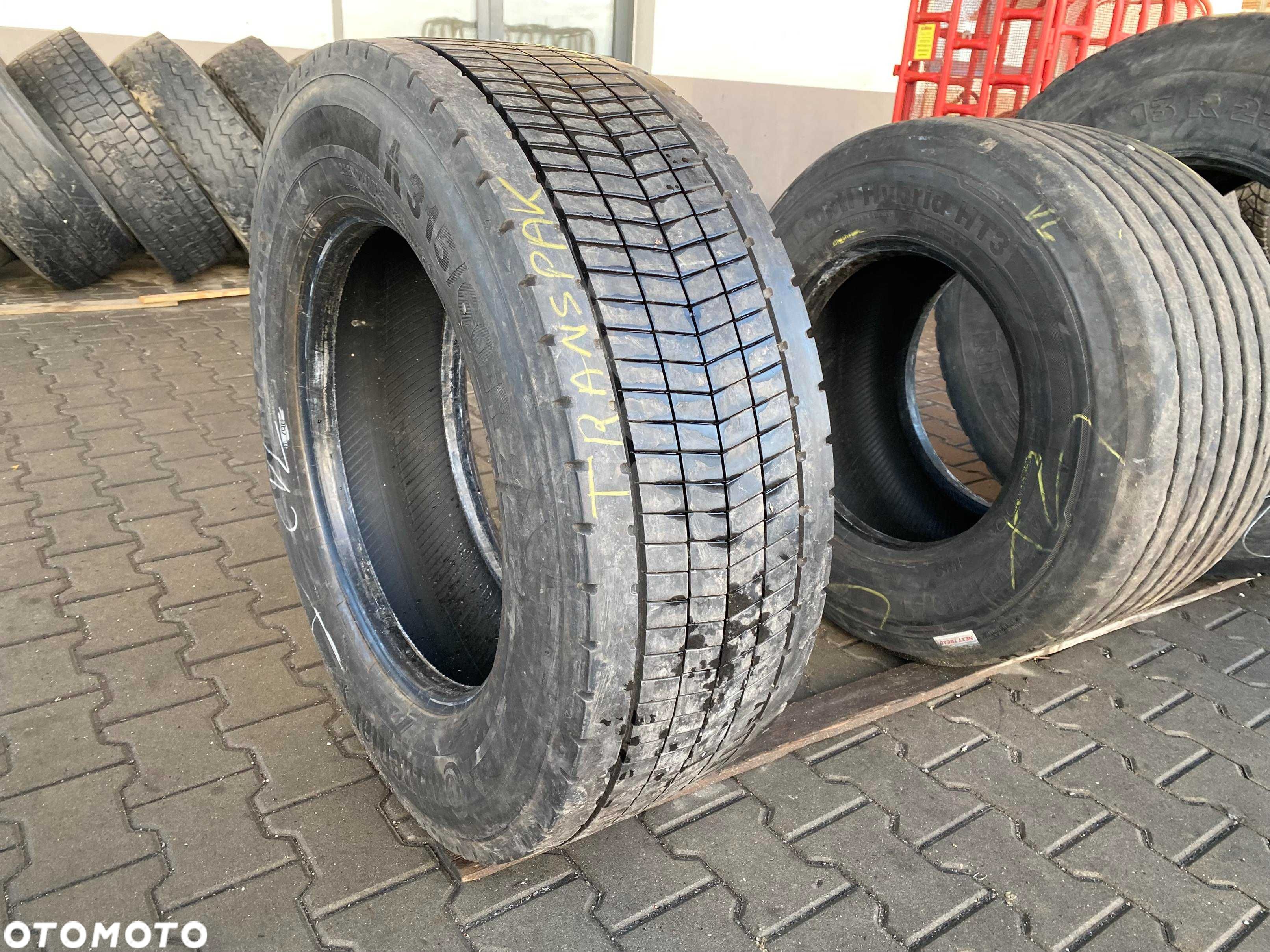 Opona 315/70R22.5 CONTINENTAL CONTI ECOPLUS HD3 Napędowa 8-9mm - 1