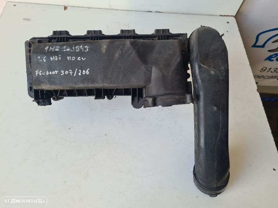 CAIXA DE FILTRO DE AR ORIGINAL | REF. PSA 7915 M1 9656581180 B 02 | CITROËN C4 I / 1; - 2