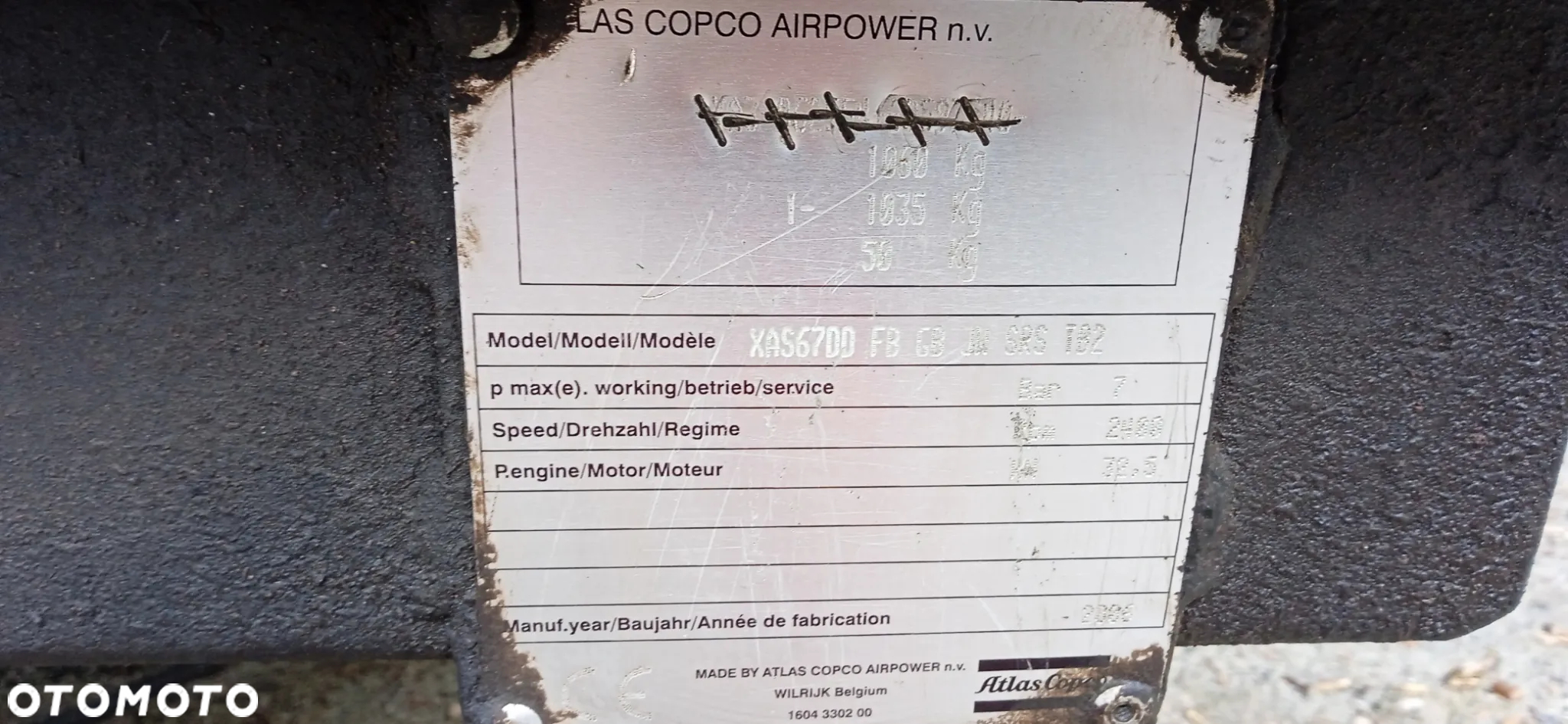Atlas Copco XAS 67 DD - 8