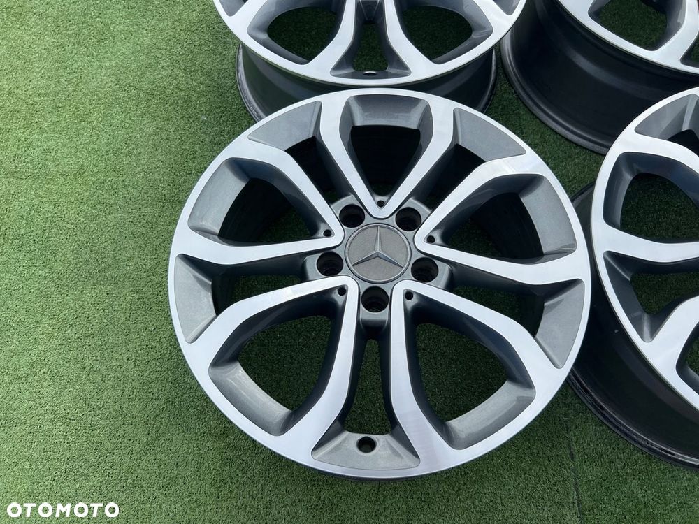 KOMPLET FELG FELGI ALU MERCEDES A205 447 VITO V C KLASA 17 ORYGINALNE - 5