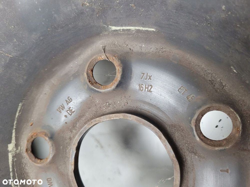 VOLKSWVAGEN PASSAT B6 2.0 TDI FELGA 16" 7Jx16H2 ET45 - 3