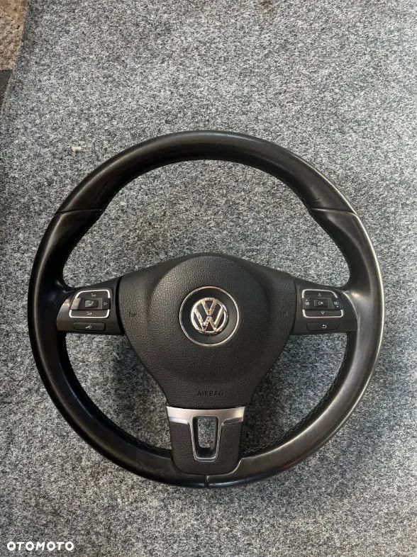 Kierownica VW Golf 6 / Jetta / Passat / Tiguan – multifunkcyjna, skóra - 2