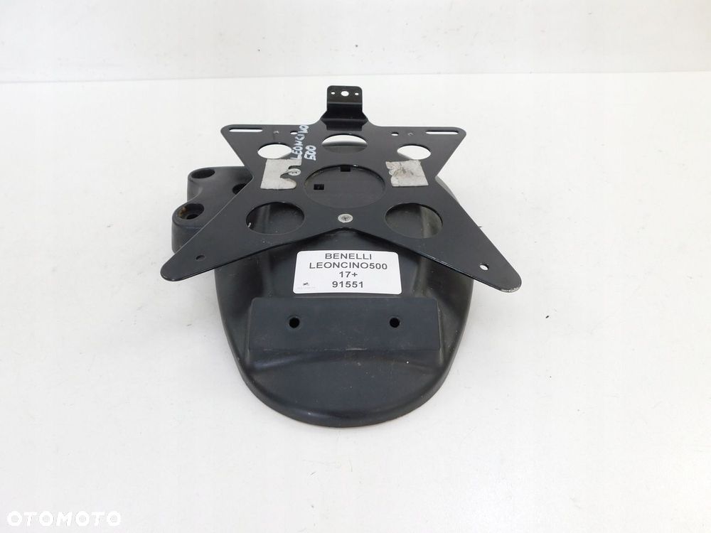 BENELLI LEONCINO 500 17 MOCOWANIE TABLICY REJESTRACYJNEJ TYŁ - 5