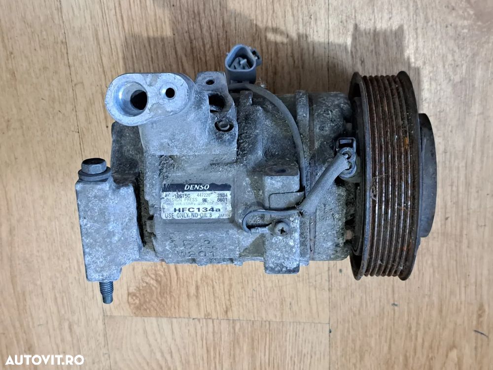 Compresor clima ac aer conditionat 7pk Original Toyota Rav 4 2.0i benzina 2004-2010 - 5