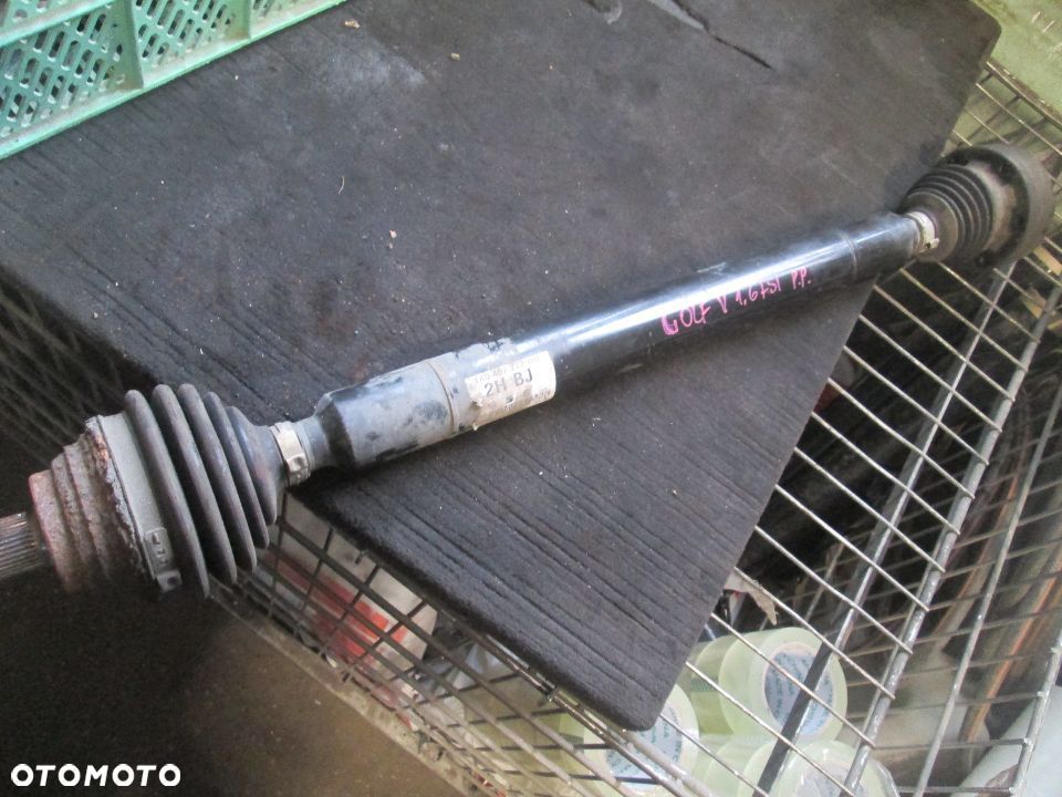 Półoś prawy przód przednia prawa długa Volkswagen Golf V 1.6 FSI kompletna Audi A3 8P - 1