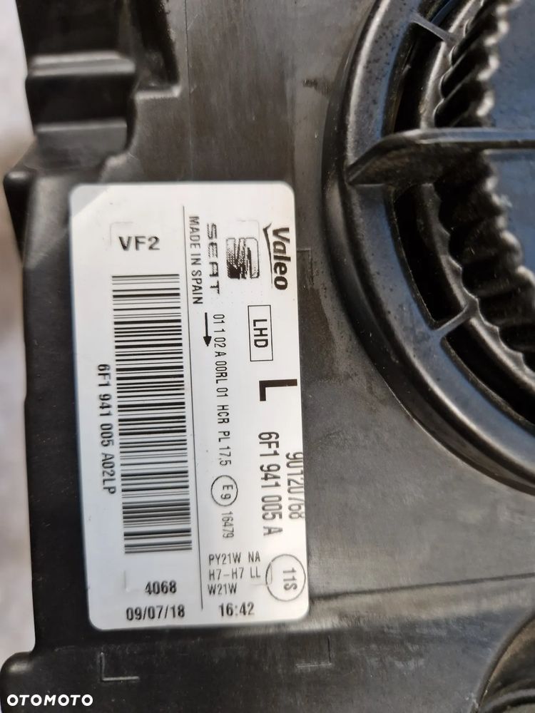 Seat Arona Ibiza V 6F Lampa Lewa Zwykła Idealna - 14