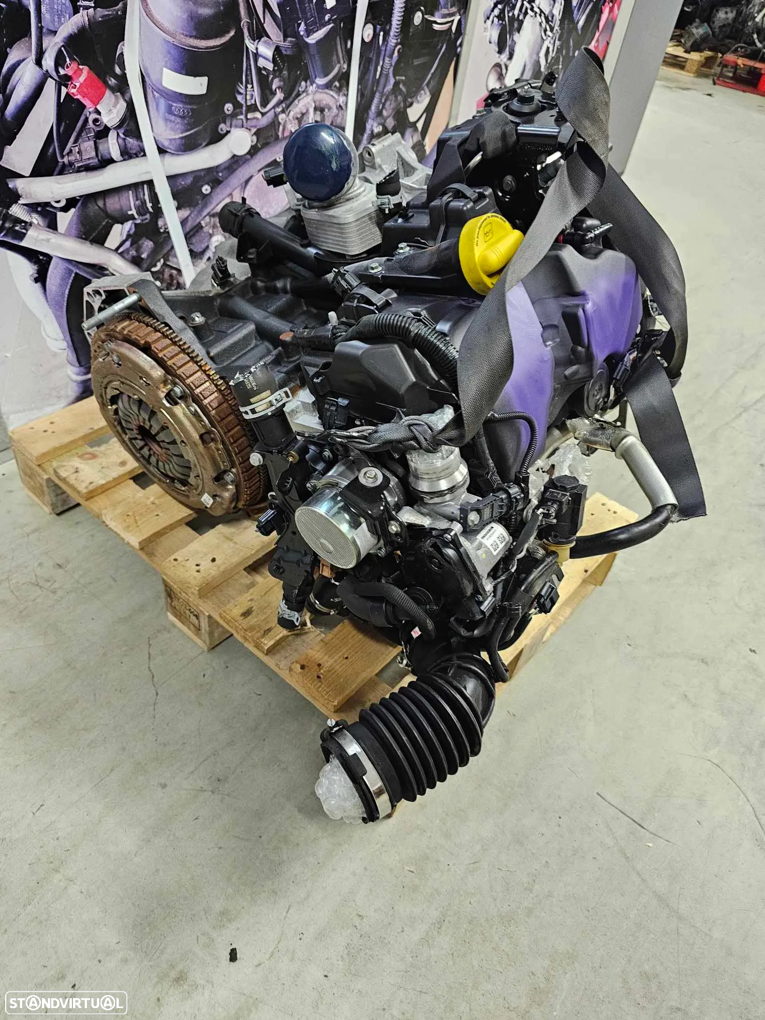Motor Clio IV 1.5 DCI 2016 ref K9K 628 - 2