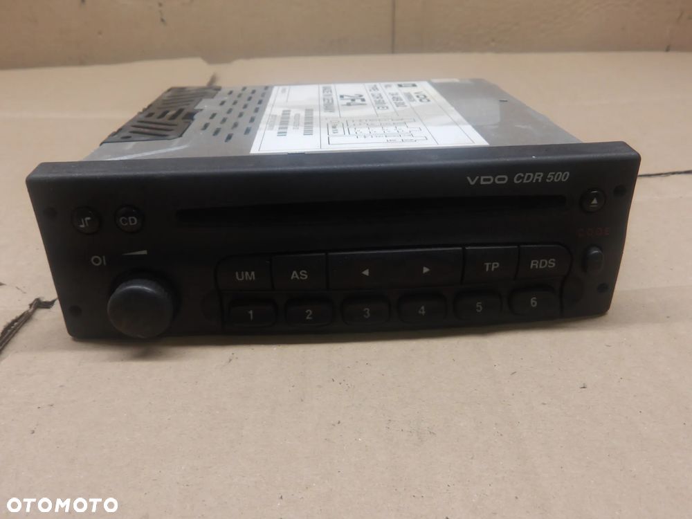 OPEL ASTRA G II BERTONE 3D 98-09 1.8B RADIO 24469302 - 1