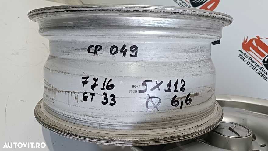 JANTE  R16 MERCEDES  ORIGINALE  cp j1049 5 x 112 - 3