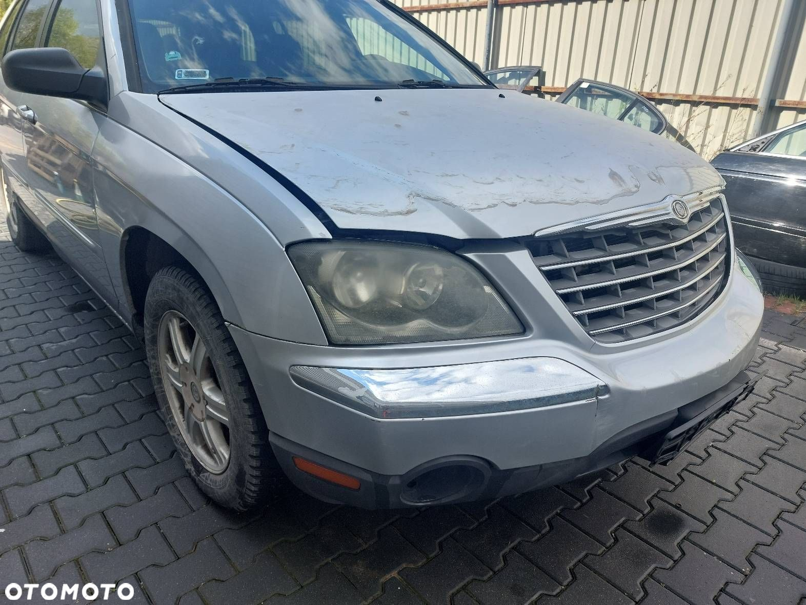 KOMPLETNY PRZÓD CHRYSLER PACIFICA I PS2 MASKA ZDERZAK BŁOTNIKI LAMPY - 2