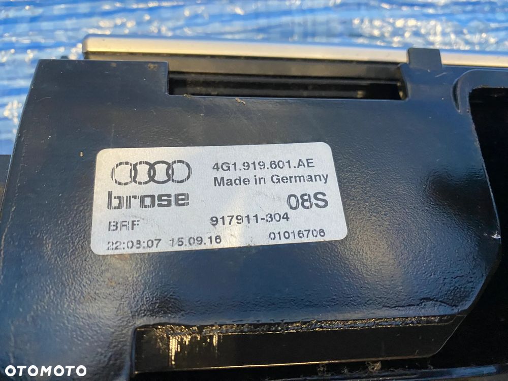 WYŚWIETLACZ MONITOR MMI EKRAN NAWIGACJI RADIA WINDA MONITOR AUDI A6C7 A7 LIFT 4G1919601AE ORYGINAŁ + - 8