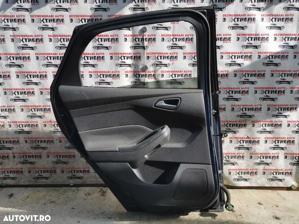 Portiera stg spate completa, culoare IB pentru Ford Focus 3 hatchback - 2