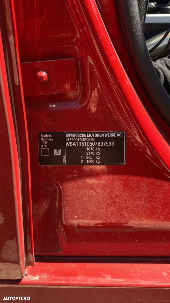 BMW Seria 1 118i M Sport - 4