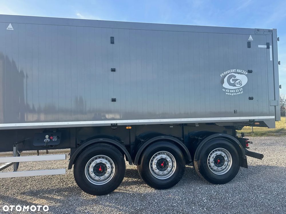 Gras NACZEPA / WYWROTKA / GRAS / 55M3 / KLAPO- DRZWI / JAK NOWA - 19