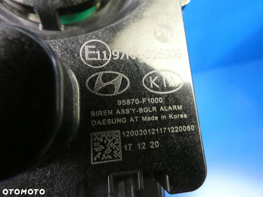KIA SPORTAGE 4 IV SYRENA ALARMU - 2