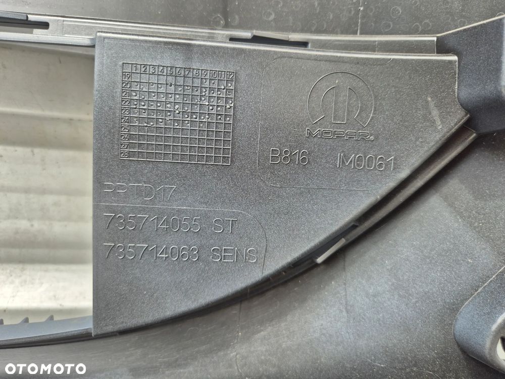 Zderzak przód  przedni Fiat 500E 500 E 6xPDC - 9