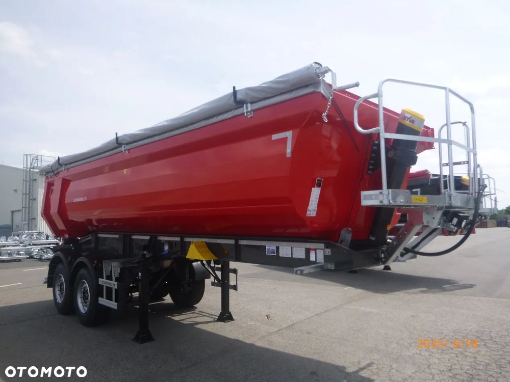 Schwarzmuller Stalowa wywrotka 25 m3/ ciągnik 6x4/ - 4